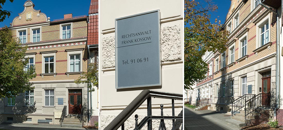 Rechtsanwalt Frank Kossow Hoyerswerda, Sachsen.